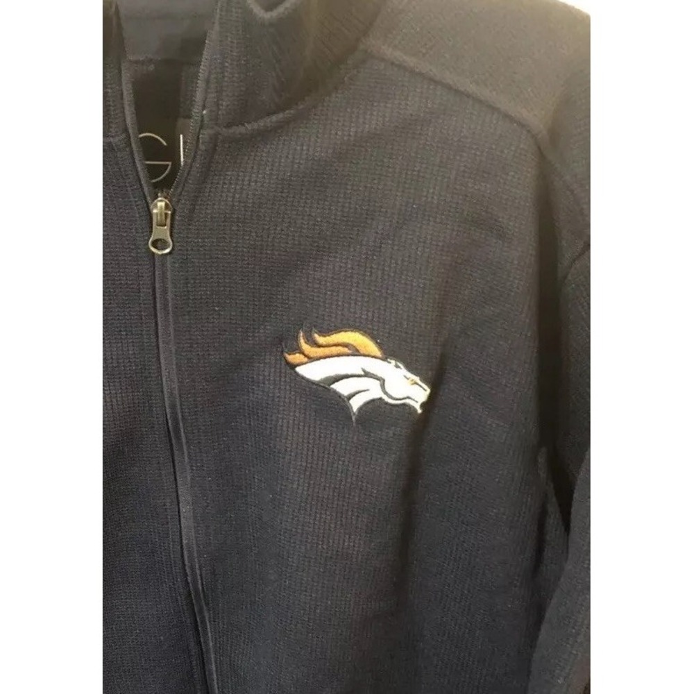 G-III Sports By Carl Banks NFL Football Denver Broncos Jacket Men's SZ LG - Picture 4 of 7
